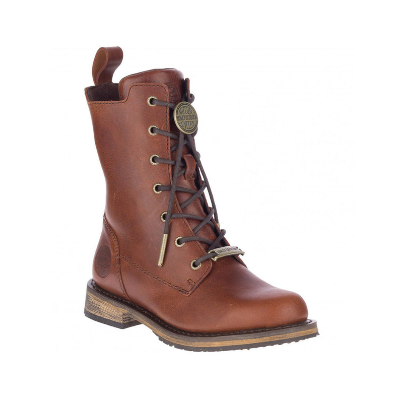 Load image into Gallery viewer, Women's Heslar Riding Boots - Rust