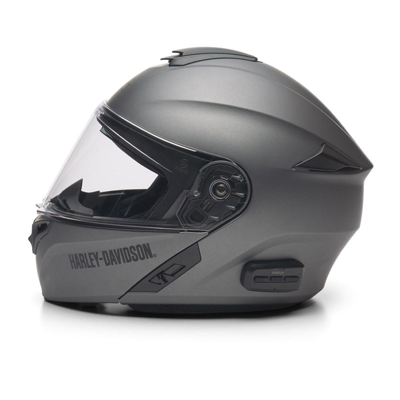 Load image into Gallery viewer, Outrush R Modular Bluetooth Helmet - Matte Silver