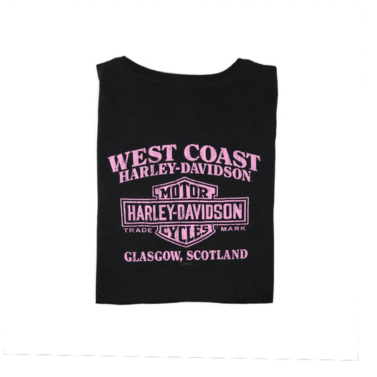 Women's Pink Bar & Shield Dealer Tee