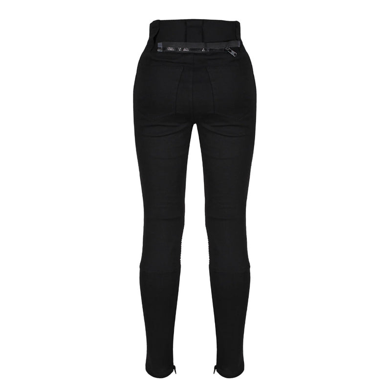 Load image into Gallery viewer, Women's Zip Leggings - Black