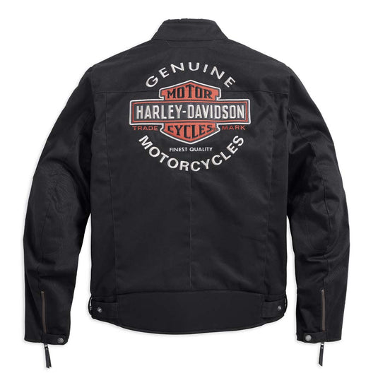 Men's Rally Water-Resistant Textile Riding Jacket