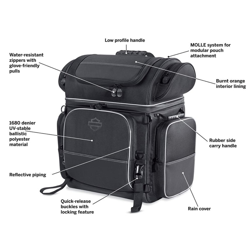Load image into Gallery viewer, Onyx Premium Luggage Touring Bag