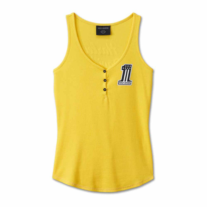 Load image into Gallery viewer, Women's #1 Racing Tank - Dandelion