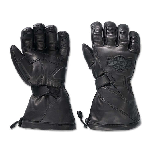 Men's Circuit II Waterproof Leather Gauntlet Gloves