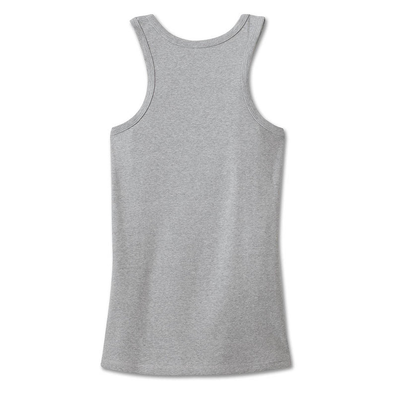 Load image into Gallery viewer, Women's Ultra Classic Skull Tank - Light Grey Heather