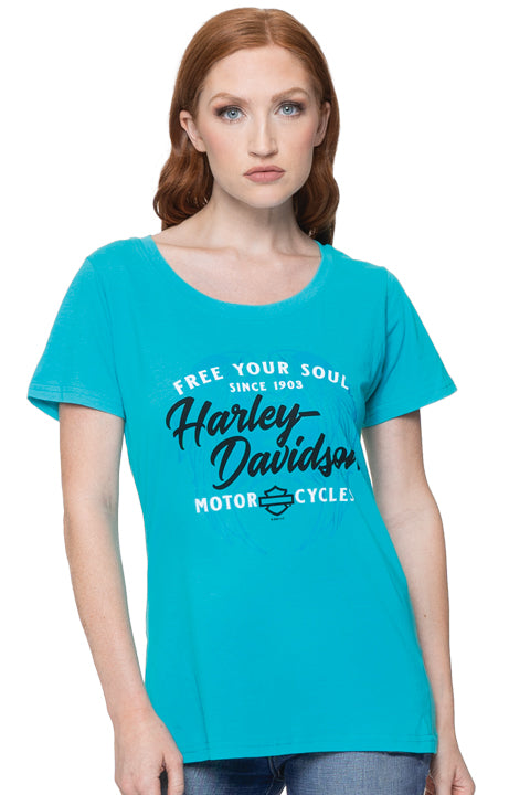 Load image into Gallery viewer, Women's Back Roads Dealer Tee