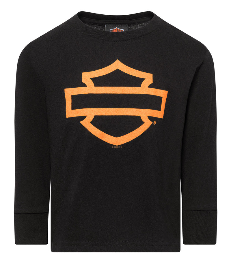 Load image into Gallery viewer, Kids Bar & Shield Black Dealer Sweatshirt