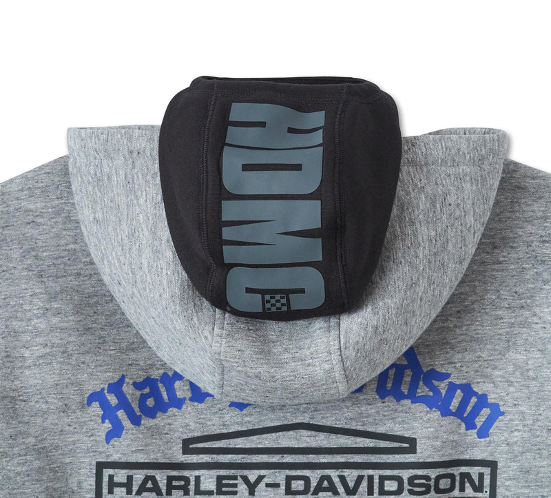 Load image into Gallery viewer, Roaring Balaclava Hoodie - Grey Heather