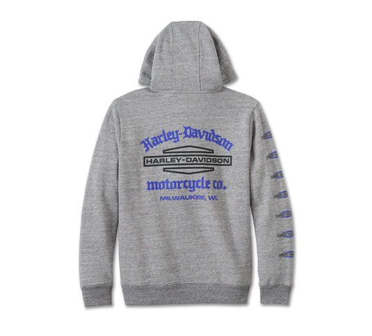 Roaring Balaclava Hoodie - Grey Heather