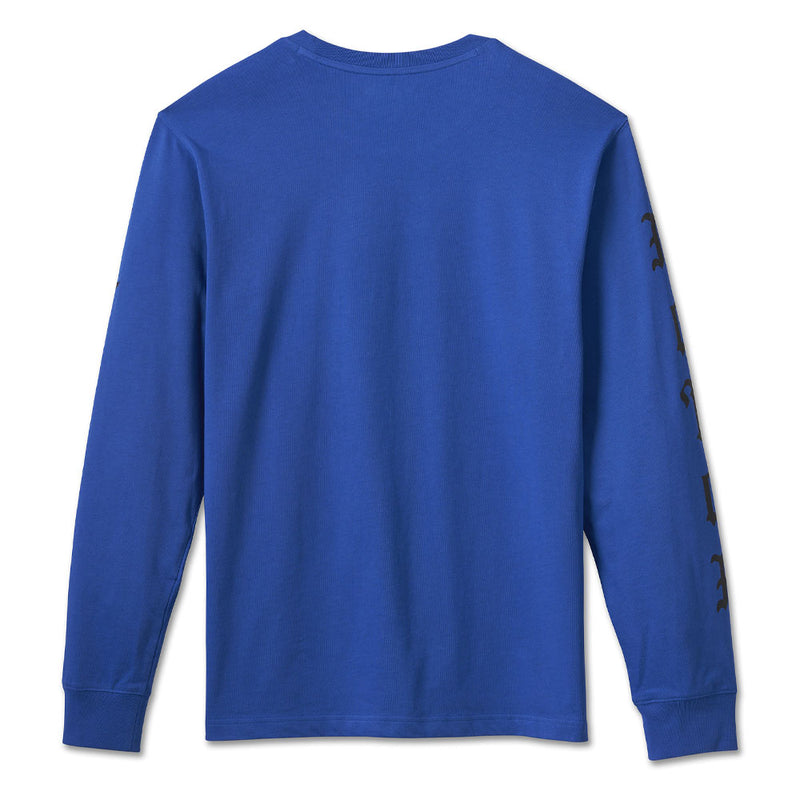 Load image into Gallery viewer, Men's Old English Stacked Bar & Shield Tee - Surf the Web