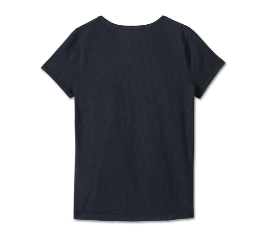 Women's United V-Neck Rosebud Tee