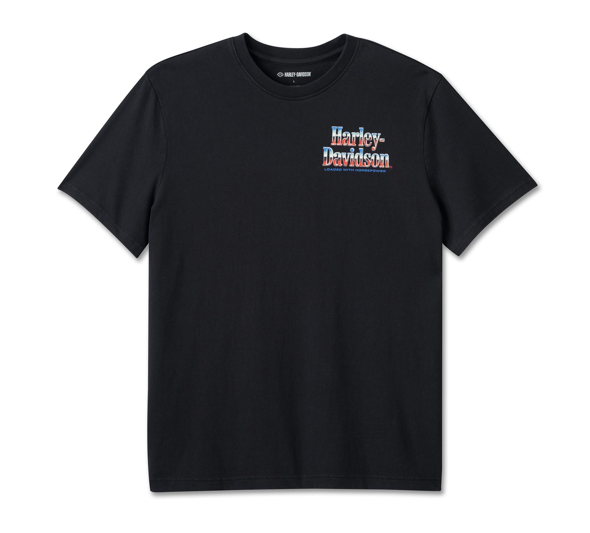 Loaded with Horsepower Graphic Tee – West Coast Harley-Davidson