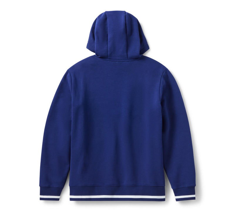 Load image into Gallery viewer, H-D Essential Bar and Shield Hoodie - Beacon Blue