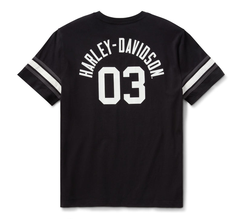 Load image into Gallery viewer, H-D Essential Stripe '03 Tee - Harley Black