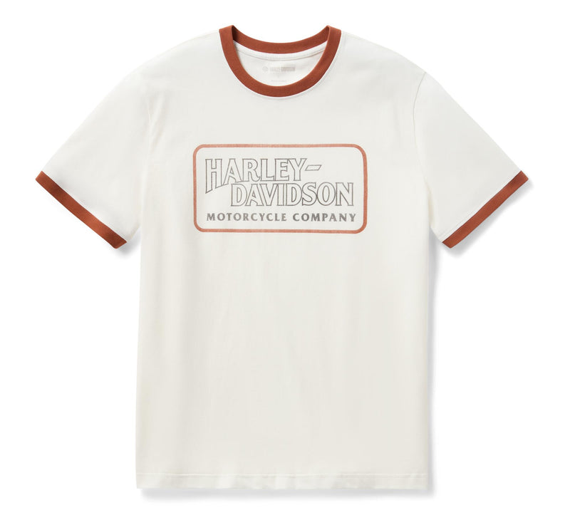 Load image into Gallery viewer, Men's Vintage Drop H Ringer Tee