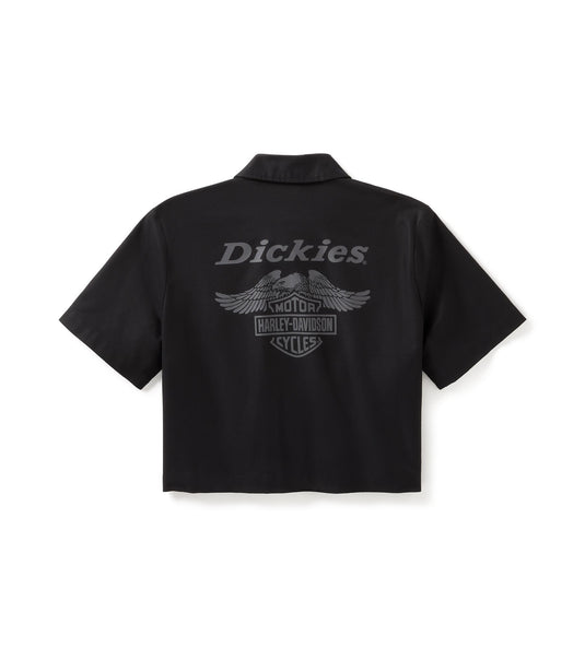 Women's Dickies x H-D Eagle Cropped Work Shirt