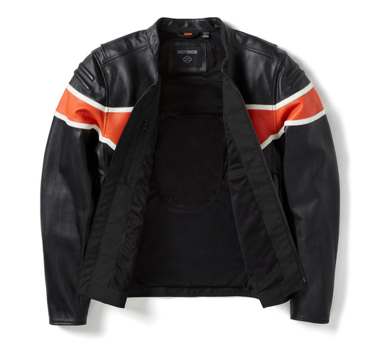H-D Trenton Leather Riding Jacket