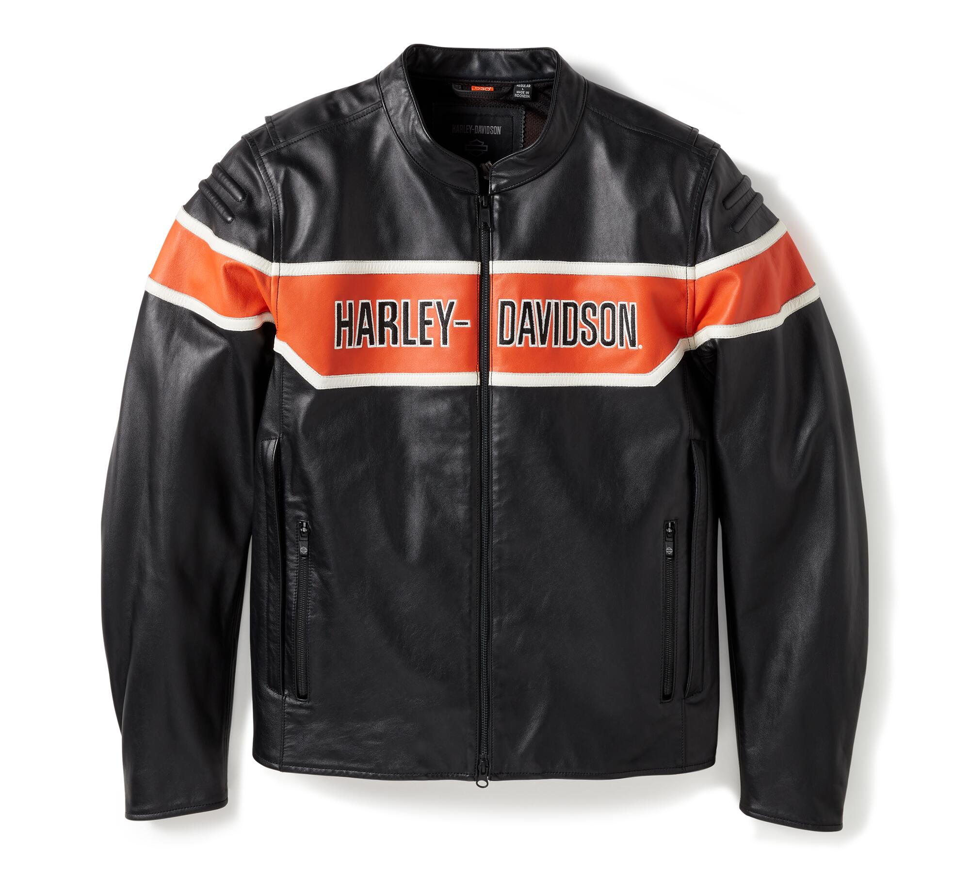 H-D Trenton Leather Riding Jacket – West Coast Harley-Davidson