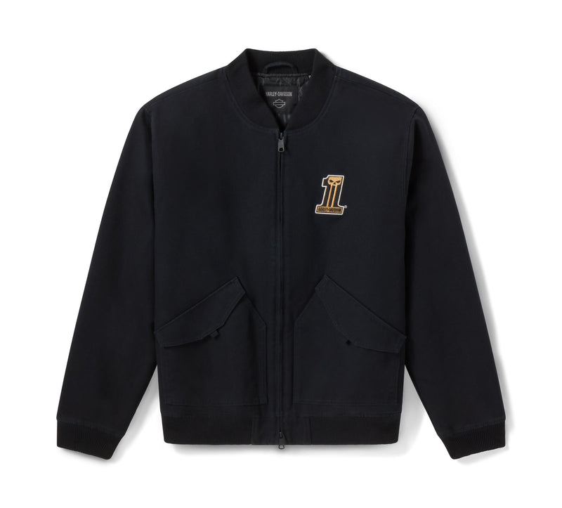 Load image into Gallery viewer, Willie G™ Dark Custom Bomber Jacket