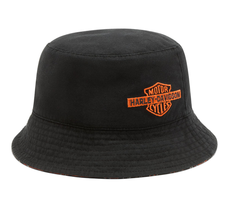 Load image into Gallery viewer, H-D Essential Oil Can Reversible Bucket Hat