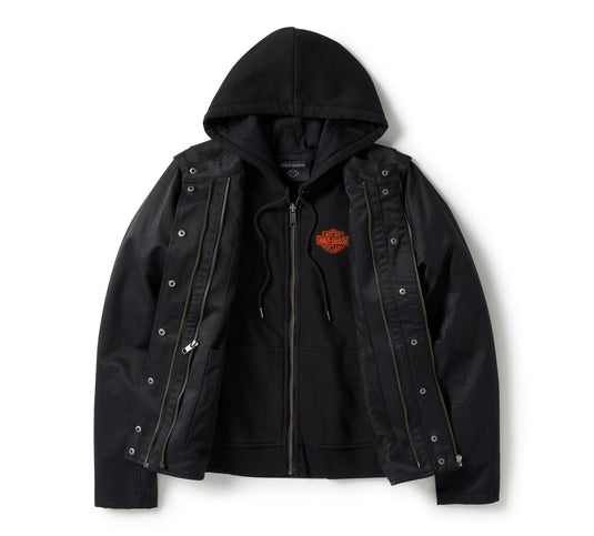 Miss Enthusiast 3-in-1 Textile Jacket