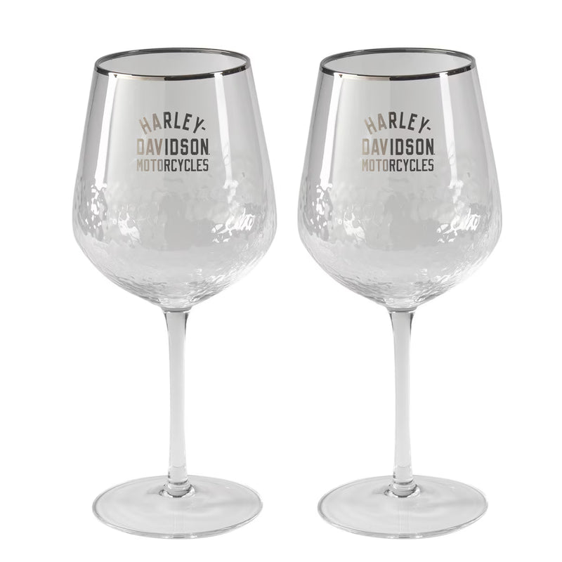 Load image into Gallery viewer, HD Pebbled Wine Glass Set