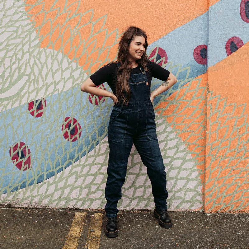 Load image into Gallery viewer, MotoGirl Daisy Dungarees