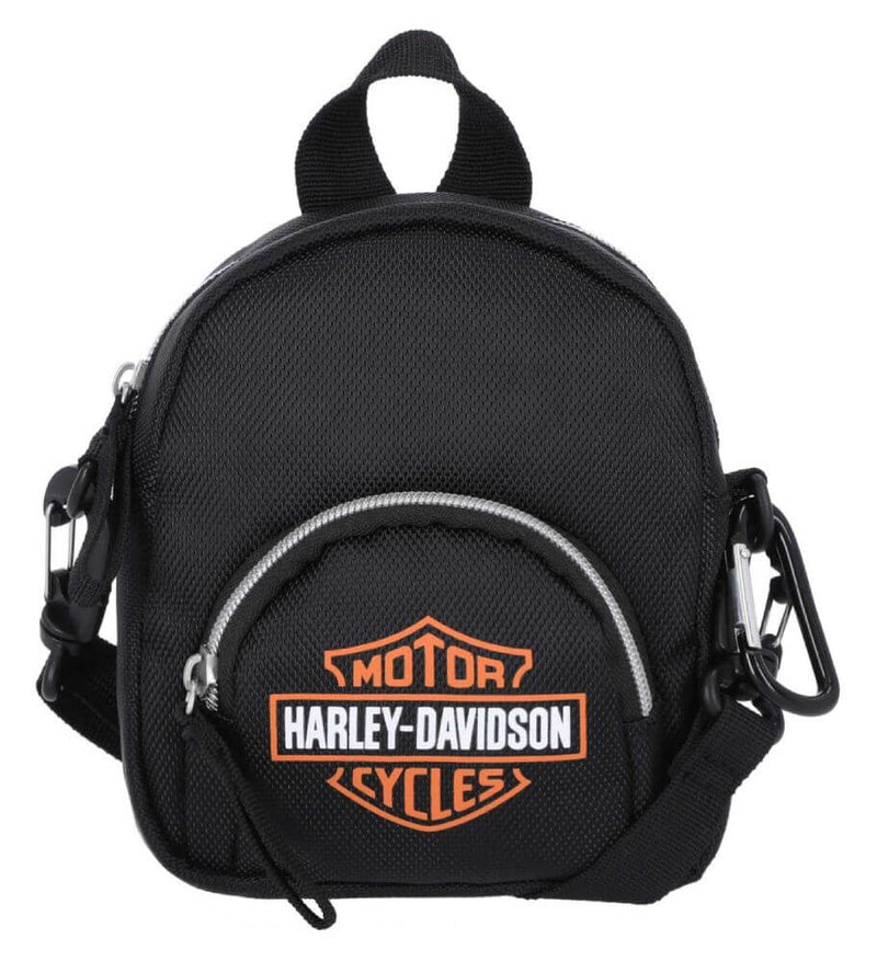 Load image into Gallery viewer, Harley-Davidson Women's Bar & Shield Logo Convertible Mini Backpack