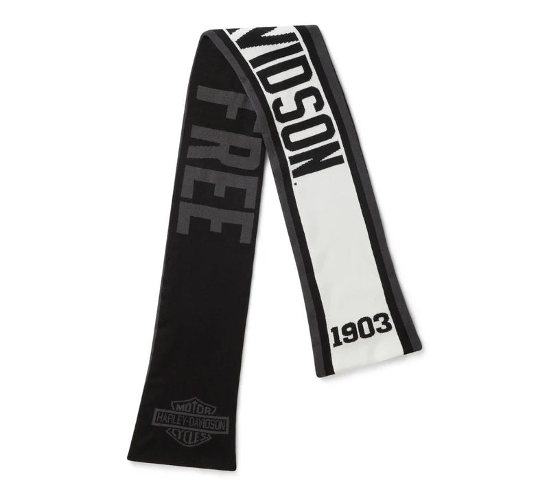 Load image into Gallery viewer, Harley-Davidson - H-D Striker Scarf - Harley Black -