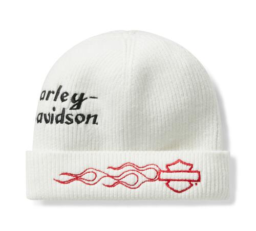 Women's Vintage Flame Cuffed Beanie