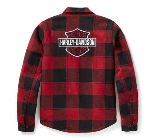 Women's H-D Buffalo Check Shirt Jacket