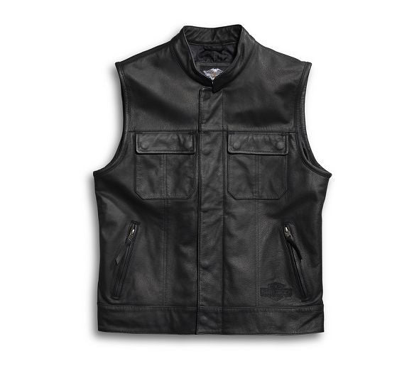 Load image into Gallery viewer, Harley-Davidson - Men's Foster Leather Vest -