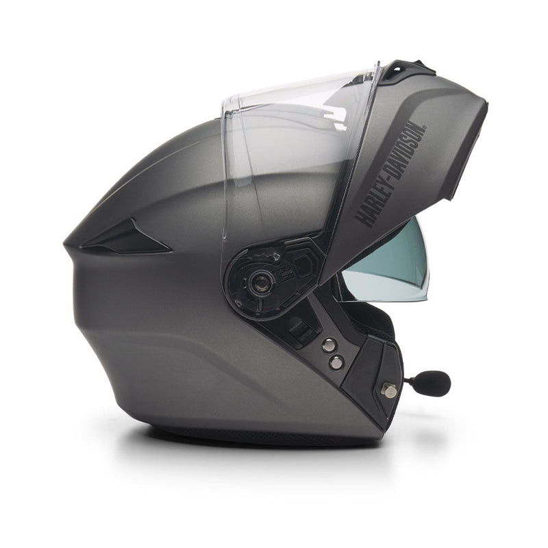 Load image into Gallery viewer, Harley-Davidson - Outrush R Modular Bluetooth Helmet - Matte Silver - Modular Helmet