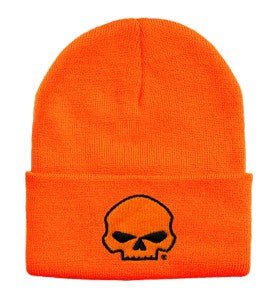 Load image into Gallery viewer, West Coast Harley-Davidson - Willie G Orange Dealer Beanie -