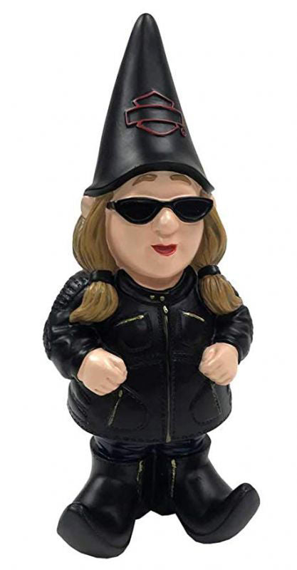 Gnorma the Biker Garden Gnommette