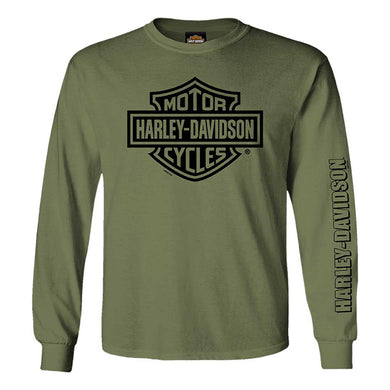 Men's Bar & Shield Long Sleeved Dealer Tee