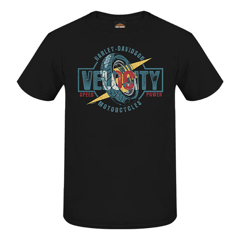 Load image into Gallery viewer, Men&#39;s Velocity Wheel Dealer Tee
