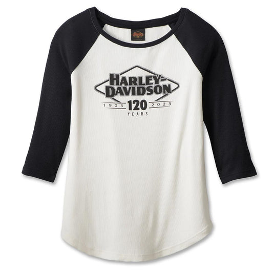 Women's 120th Anniversary Speedbird Diamond Knit Top - Cloud Dancer