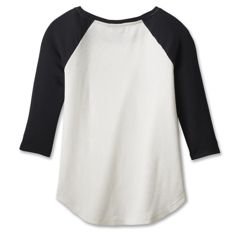 Load image into Gallery viewer, Women&#39;s 120th Anniversary Speedbird Diamond Knit Top - Cloud Dancer
