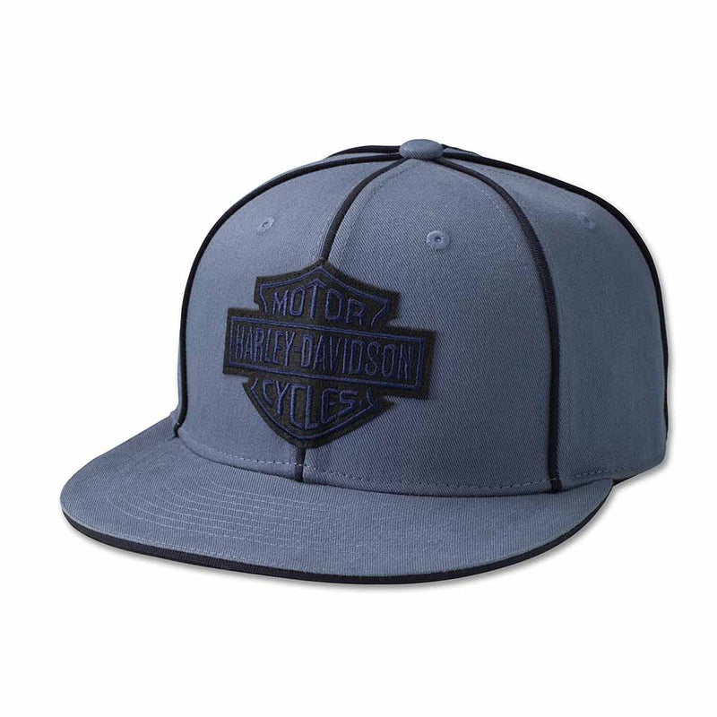 Load image into Gallery viewer, The Harley-Davidson Bar &amp; Shield Fitted Hat - Ensign Blue
