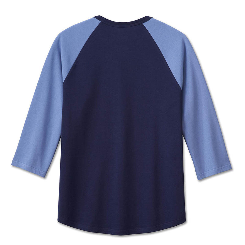 Load image into Gallery viewer, Men's Classic Eagle Raglan Tee - Peacoat
