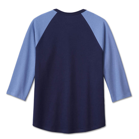 Men's Classic Eagle Raglan Tee - Peacoat