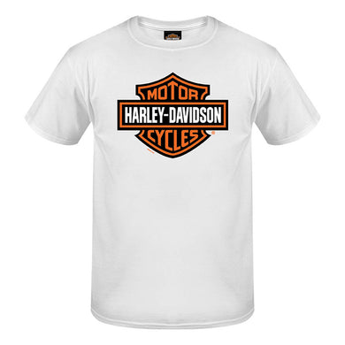 Men's Bar & Shield Dealer Tee - White