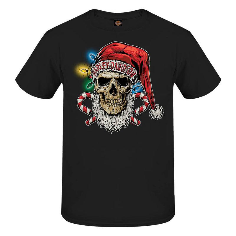 Load image into Gallery viewer, Men&#39;s Holiday Skull Dealer Tee
