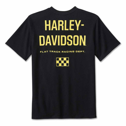 Men's Bar & Shield Racing Short Sleeve Henley