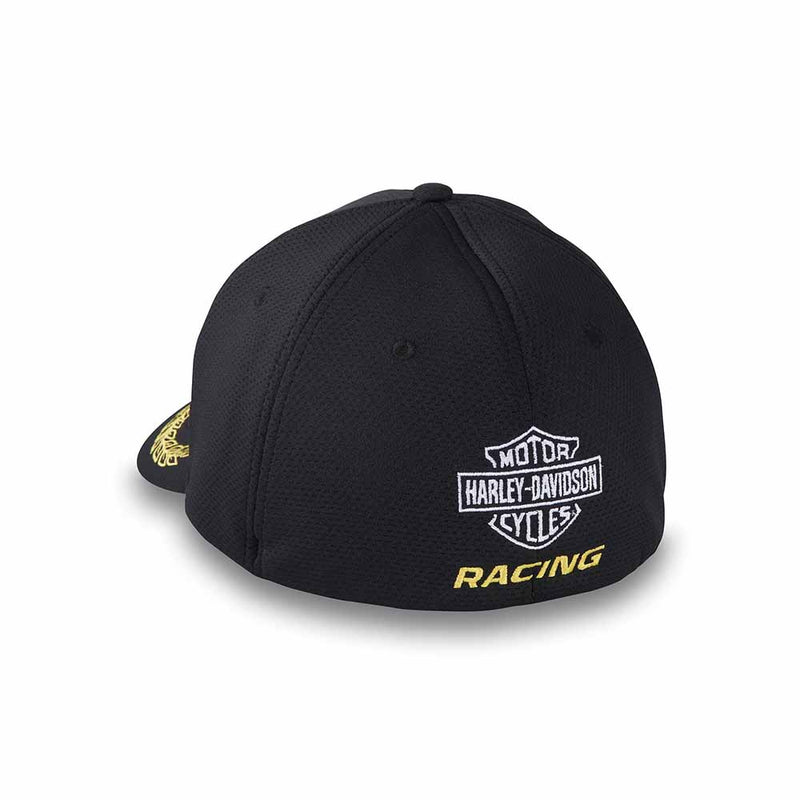 Load image into Gallery viewer, The Harley-Davidson Start Your Engines Stretch-Fit Baseball Cap - Harley Black
