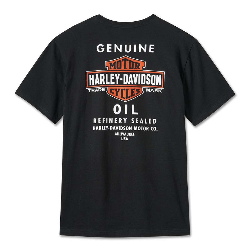 Load image into Gallery viewer, Men&#39;s Oil Can Tee - Black Beauty
