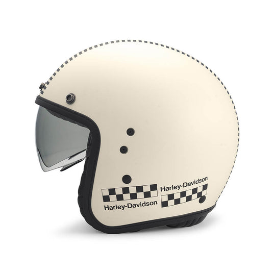 Rally Racer Sun Shield X14 3/4 Helmet – West Coast Harley-Davidson Rally Racer Sun Shield X14 3/4 Helmet – West Coast Harley-Davidson
