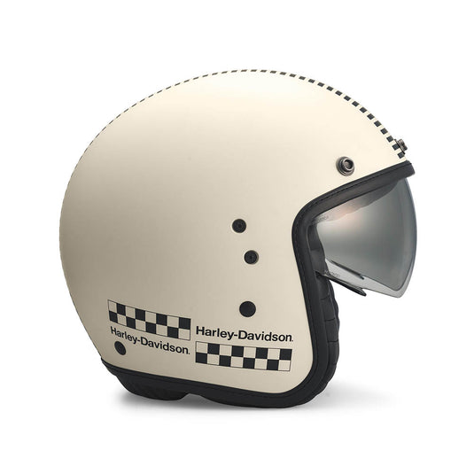 Rally Racer Sun Shield X14 3/4 Helmet – West Coast Harley-Davidson