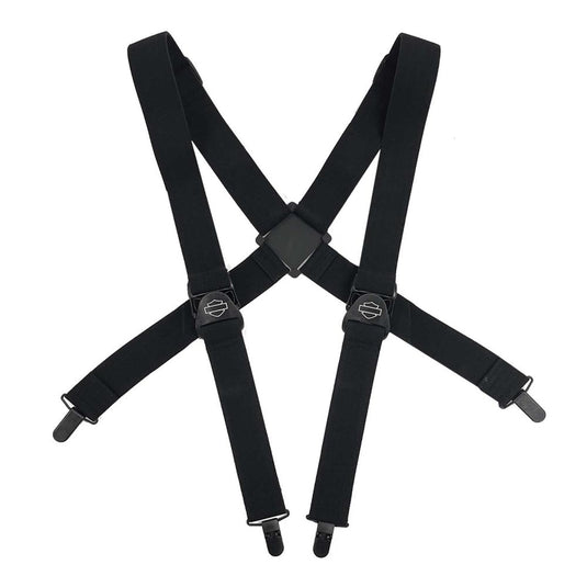 Men's Bar & Shield Adjustable Elastic Suspenders